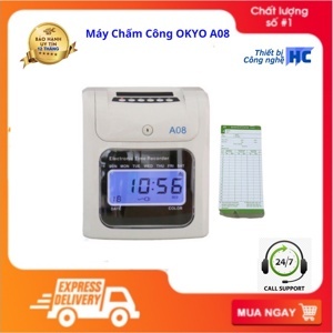 Máy chấm công thẻ giấy Okyo A08D