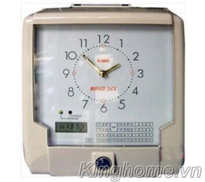 Máy chấm công thẻ giấy Ronald Jack RJ880 (RJ-880)