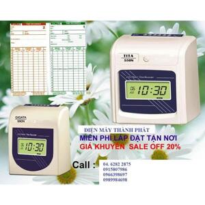 Máy chấm công thẻ giấy TITA 550N