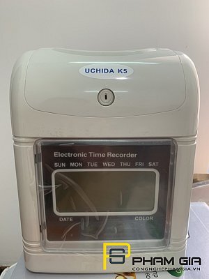 Máy chấm công thẻ giấy Uchida K5