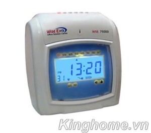 Máy chấm công thẻ giấy Wise Eye WSE-7500D
