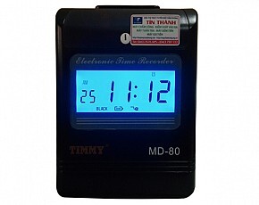 Máy chấm công Timmy MD-80B - thẻ giấy
