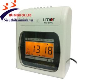Máy chấm công Umei NE-6000 - thẻ giấy