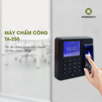 Máy chấm công vân tay, mã số, thẻ từ, màn hình TFT LCD kiểm soát ra vào HOMEKIT TA-250