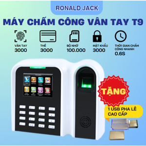 Máy chấm công vân tay Ronald Jack T9