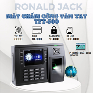 Máy chấm công vân tay Ronald Jack TFT 500 (TFT500)