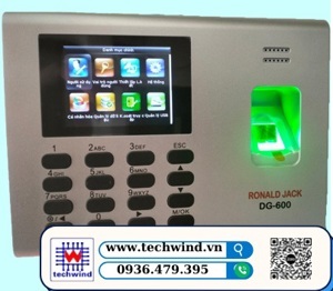 Máy chấm công vân tay Ronald Jack DG-600