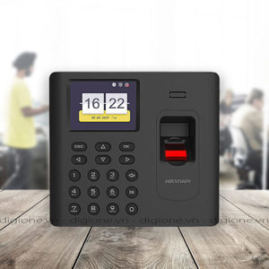 Máy chấm công vân tay, thẻ Hikvision DS-K1A802AEF