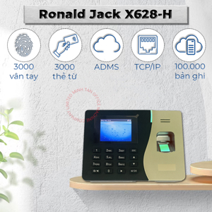 Máy chấm công vân tay và thẻ cảm ứng Ronald Jack X628 (X-628)