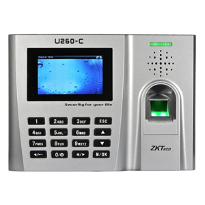 Máy chấm công vân tay và thẻ cảm ứng ZKTeco U260C