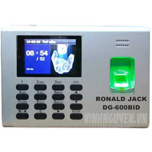 Máy chấm công vân tay và thẻ cảm ứng Ronald Jack W-600
