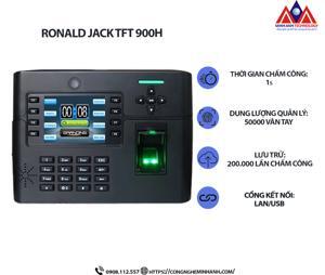 Máy chấm công vân tay và thẻ Ronald Jack TFT 900H