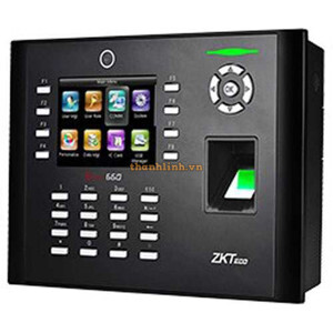 Máy chấm công vân tay và thẻ ZKTeco Iclock 680