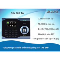 Máy chấm công vân tay và thẻ ZKTeco Silk 101 TA (Bảo hành 1 năm, tặng kèm phần mềm chấm công TAS-ERP)