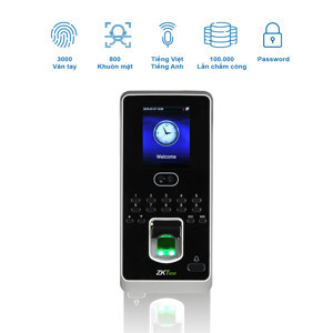 Máy chấm công Zkteco Multibio 800