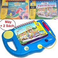 Máy chấm đọc My First LeapPad KÈM 2 SÁCH ANH & TÂY BAN NHA - Đồ chơi Leapfrog giáo dục