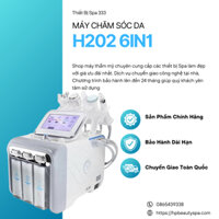 Máy Chăm Sóc Da H202 6in1 Chuyên Sâu Cho Spa