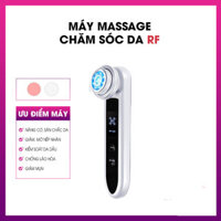 Máy Chăm Sóc Da Mặt RF Massage Mặt Lạnh, Trẻ Hóa Da, Nâng Cơ, Giảm Mụn, Kiểm Soát Dầu, Chống Lão Hóa Cao Cấp