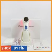 Máy Chăm Sóc Da, Nâng Cơ, Đẩy Tinh Chất Photon 2 Đầu Đa Chức Năng [HÀNG CHÍNH HÃNG]