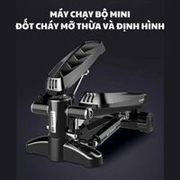 Máy Chạy Bộ, Đi Bộ Trong Nhà Stepper, Máy Tập Gym Mini Kèm Dây Kéo Tập Bắp Tay, Giảm Mỡ Bụng