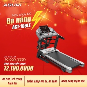 Máy chạy bộ điện Aguri AGT-106LE