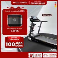 Máy Chạy Bộ Poongsan TMP-850 Thiết Kế Nhỏ Gọn Động Cơ Êm ÁI Giảm Tiếng Ồn - Thương Hiệu Hàn Quốc