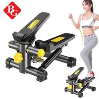 Máy chạy bộ tại chỗ Mini Stepper BG Máy Chạy Bộ Điện Gia Đình Nhỏ Gọn Màn Hình Điện Tử hàng nhập khẩu - Vàng