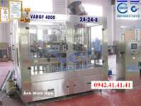 Máy chiết rót bia chai thủy tinh 330ml VABGF4000
