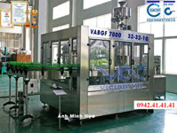Máy chiết rót bia chai thủy tinh 330ml VABGF7000
