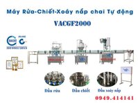 Máy chiết rót chai pet tự động VACGF2000