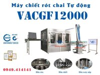 Máy chiết rót chai pet tự động VACGF12000