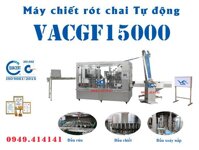 Máy chiết rót chai pet tự động VACGF15000