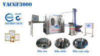 Máy chiết rót chai tự động 6 trong 1 VACGF3000