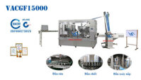 Máy chiết rót chai tự động 6 trong 1 VACGF15000