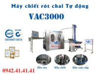 Máy chiết rót chai tự động VAC3000
