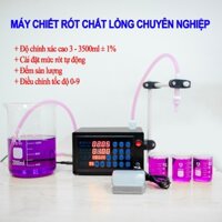 Máy chiết rót chất lỏng tự động chuyên nghiệp, định lượng chính xác sữa chua, dầu ăn, serum, nước hoa, đồ uống