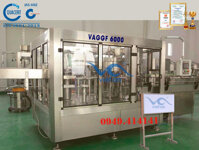 Máy chiết rót đẳng áp chai thủy tinh VAGGF6000