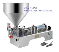 Máy chiết rót dung dịch, mỹ phẩm, các loại cao đặc bán tự động 1 vòi