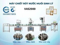 Máy chiết rót muối sinh lý 2000 chai/h VASGF2000