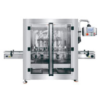 Máy chiết rót tự động 4 vòi Piston Servo Motor