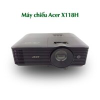 Máy chiếu Acer X118H công nghệ DLP, độ phân giải SVGA, độ sáng 3600 Ansi