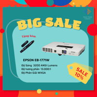 MÁY CHIẾU EPSON EB-1771W CHÍNH HÃNG BẢO HÀNH 6 THÁNG -   WXGA 1280x800 HDMI LAN 3000Lm