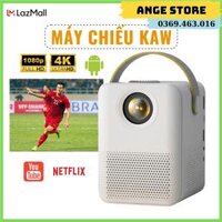 Máy chiếu full hd máy chiếu mini giá rẻ Máy chiếu mini KAW-K550Kết nối điện thoại máy tính kết nối wifi thay thế 1 chiếc Smart TV Độ phân giải full HD cho chất lượng hình ảnh tuyệt vời