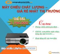 Máy chiếu giá rẻ LifePro DHV-EX220