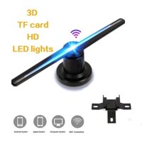 Máy chiếu hình ảnh ba chiều 3D-Quạt chiếu sáng hình ảnh đèn LED chuyển đổi màu