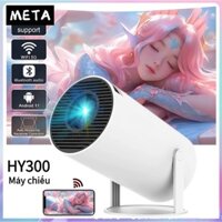 Máy chiếu HY300 4K Máy chiếu cho iPhone/Android 11.0 LCD Ultra HD WIFI Máy chiếu phim gia đình Bluetooth YouTube
