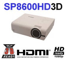 Máy chiếu Infocus SP8600HD3D (SP-8600HD3D) - 2700 lumens