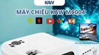 Máy Chiếu KAW MC004 – 1080P HD, Android 9, Mini LED, Home & Business Projector