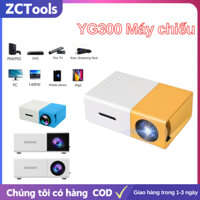 Máy chiếu KOA YG300 Máy chiếu mini cầm tay HD LED có thể kết nối với điện thoại di động /USB/PC/Laptop/HDMI Loa tích hợp