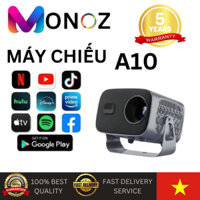 Máy chiếu mini A10 Pro 4K bluetooth 5.0 Full Android11.0 projector WiFi Double 390Si 1080P máy chiếu phim Netflix